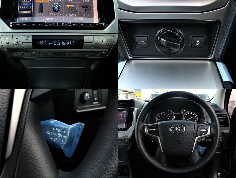 クルーズコントロール４WD車輛ならではの快適装備も充実しております！
