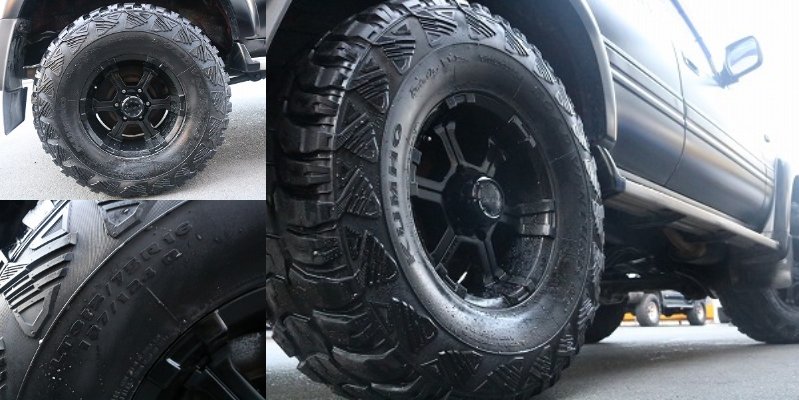 315の大きいタイヤにブラックのホイールがマッチしてますね！
