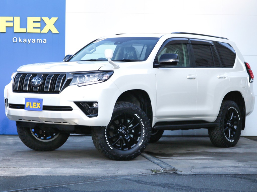トヨタ ランドクルーザープラド 2 7 Tx Lパッケージ ブラック エディション 4wd 車探しなら中古車 新車の専門店flex フレックス へ