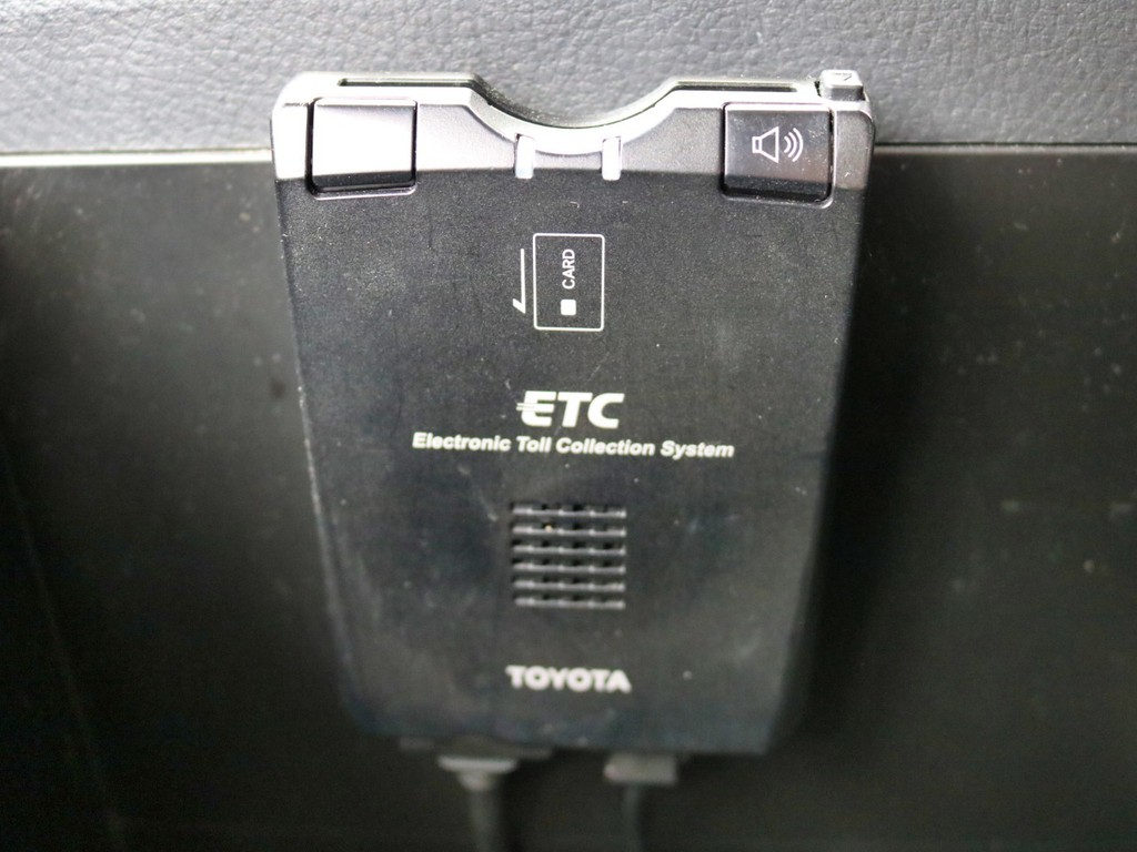 ETC完備！現在では必須ですよね。