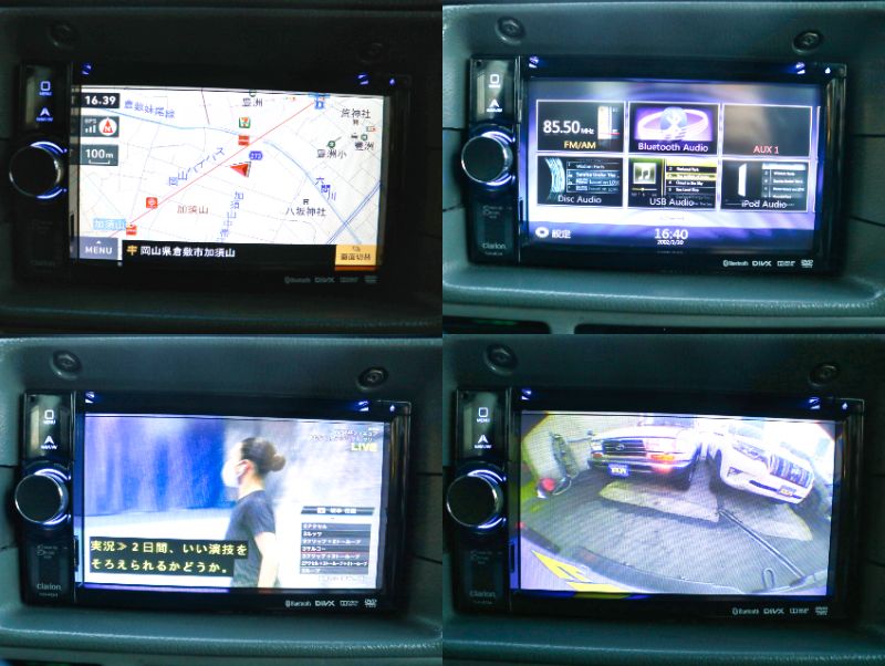 社外オーディオ＆バックカメラ完備させております♪