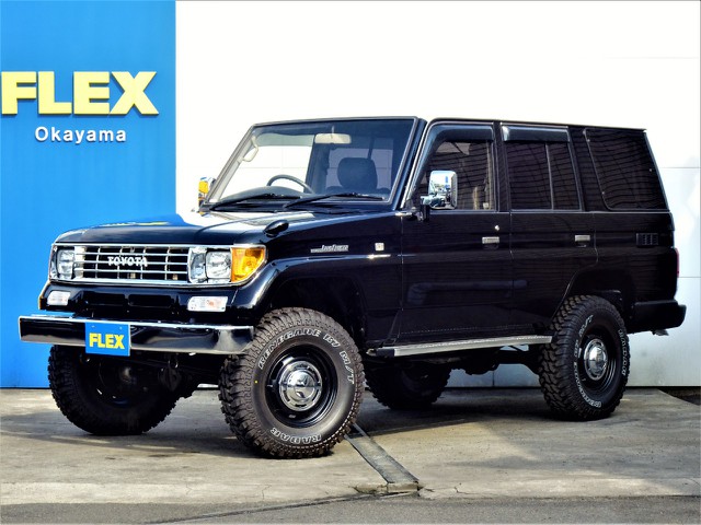 後期型78プラド ブラックナローカスタム車の入庫です！