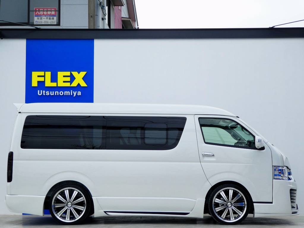 ２，５インチローダウン施工済み！構造変更後のご納車となりますのでご安心ください！！