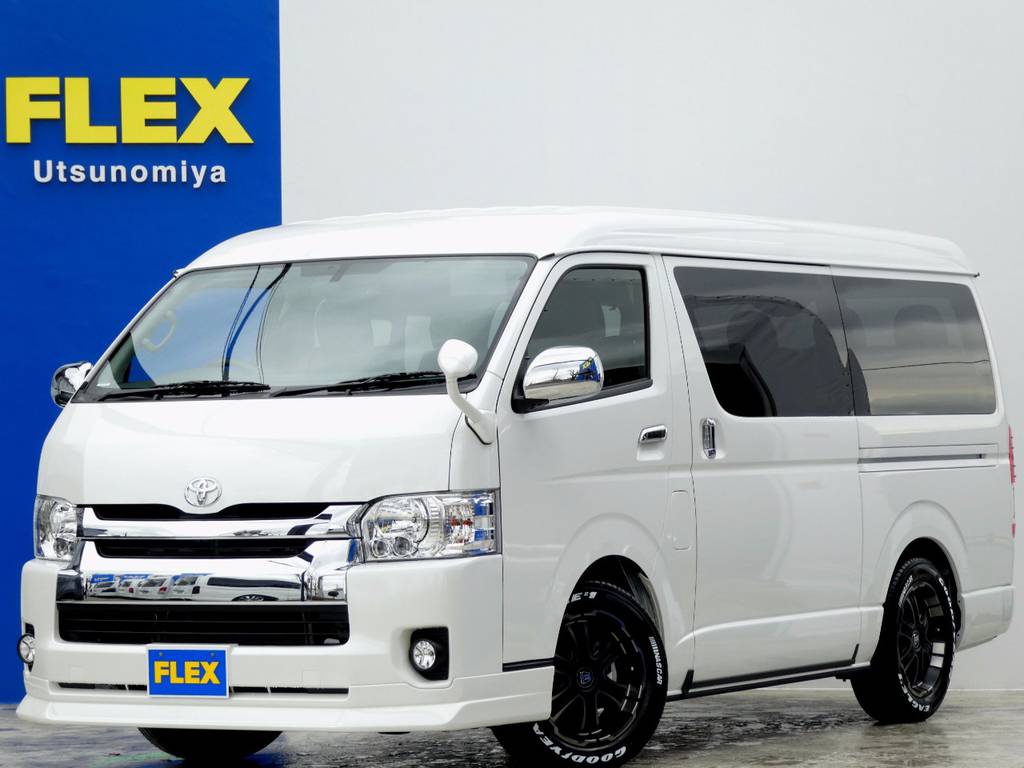 ＶＥＲ１　新車　ハイエース　ワゴンＧＬ４ＷＤが完成しましたよ！！