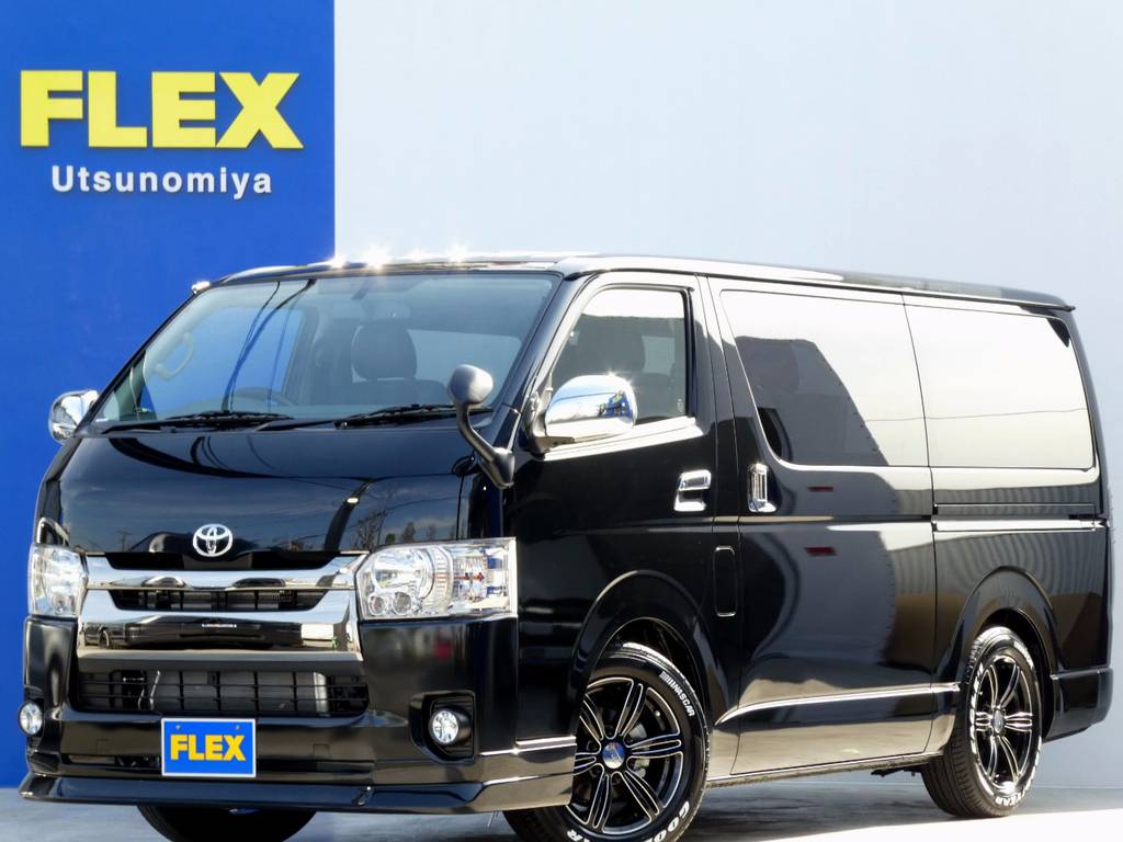 新車　ハイエース　ディーゼルターボ　ダークプライムが入庫しましたよ！！
