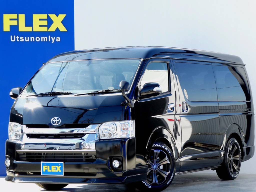 新車ハイエース　ワゴンＧＬ　トリプルナビパッケージが完成しましたよ！！