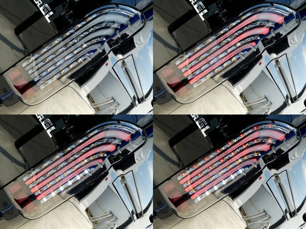 ＦＬＥＸオリジナル　煌きブラックＬＥＤテールをインストール！！