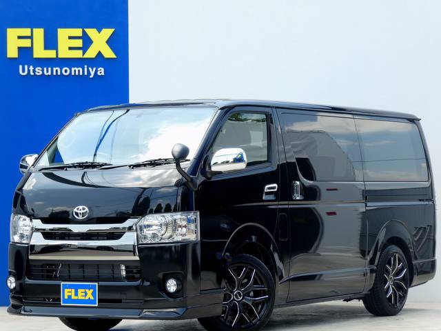 新車　ハイエース　ディーゼルターボ　ダークプライムが入庫しましたよ！！