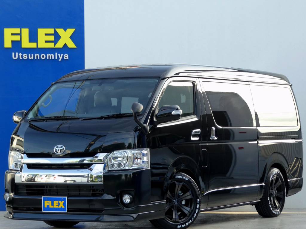 新車　ハイエース　ワゴンＧＬ　トリプルナビパッケージが完成しましたよ！！
