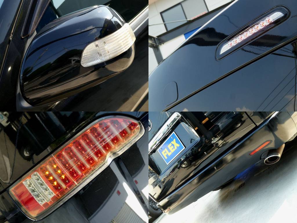 ウィンカーミラー　ハイマントランプ　ＬＥＤテール　利府レクター　マフラーカッターと細部まで手が入っています！！
