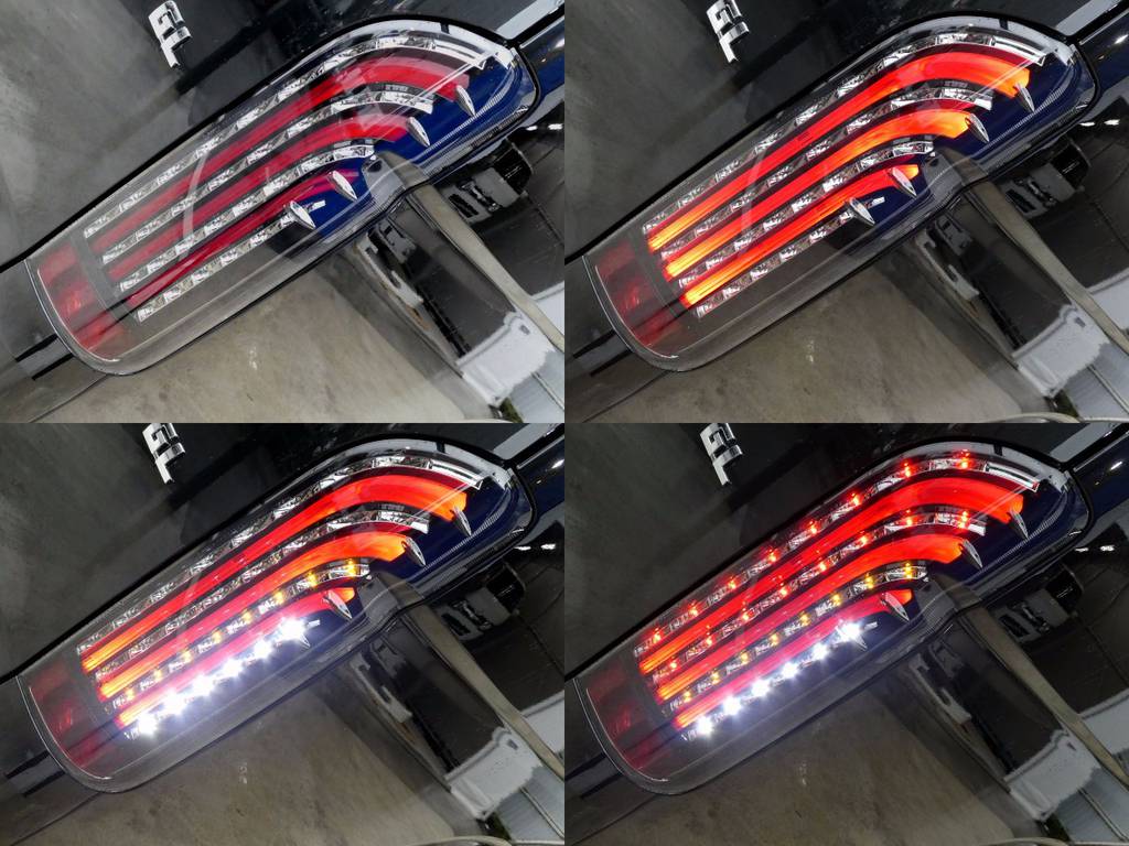 ＦＬＥＸオリジナル煌きレッドＬＥＤテールは見る者を魅了します！！