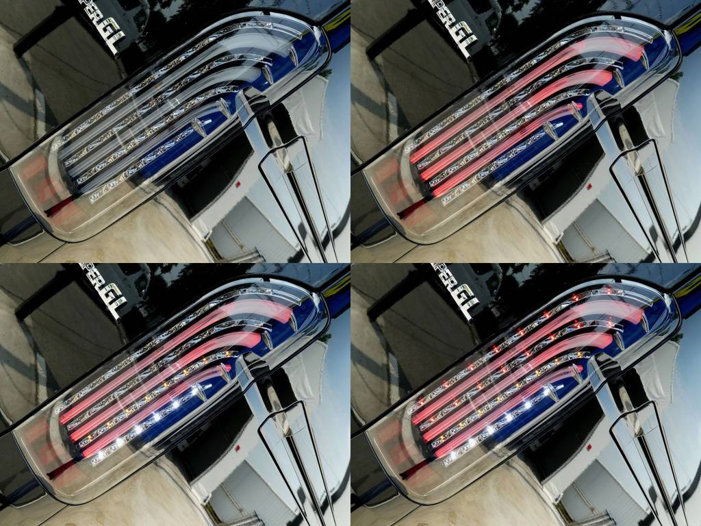 ＦＬＥＸオリジナル煌きブラックＬＥＤテール！！