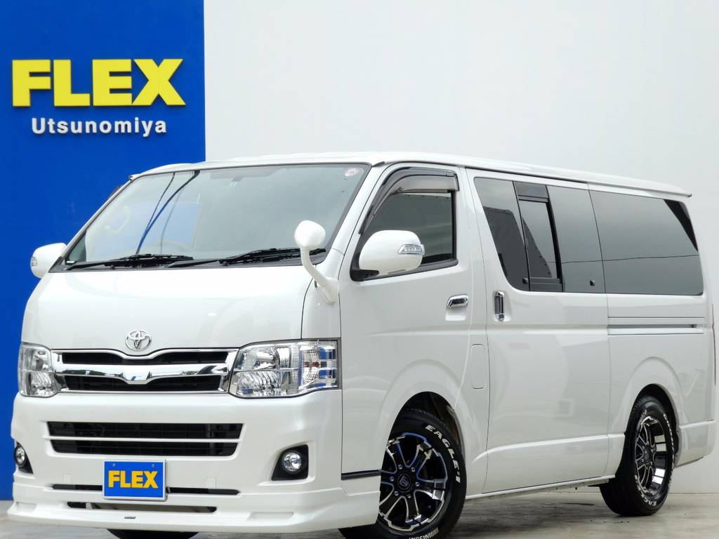 Ｈ２４年　ハイエース　スーパーＧＬ　ディーゼルターボ４ＷＤ　ツインナビベットキットカスタムが入庫しましたよ！！