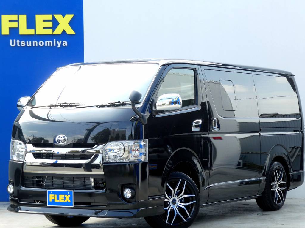 新車　ハイエースバン　特別仕様　ダークプライム　４ＷＤ　ディーゼルターボが入庫しましたよ！！