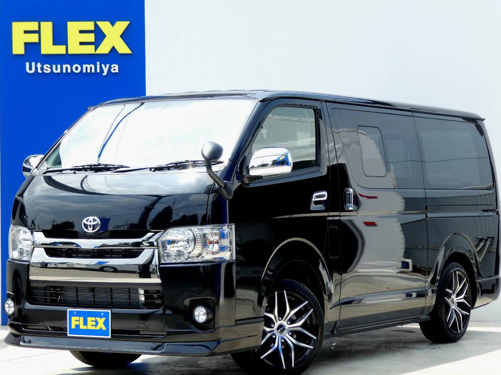 新車　ハイエースバン　特別仕様　ダークプライム　４ＷＤ　ディーゼルターボが入庫しましたよ！！