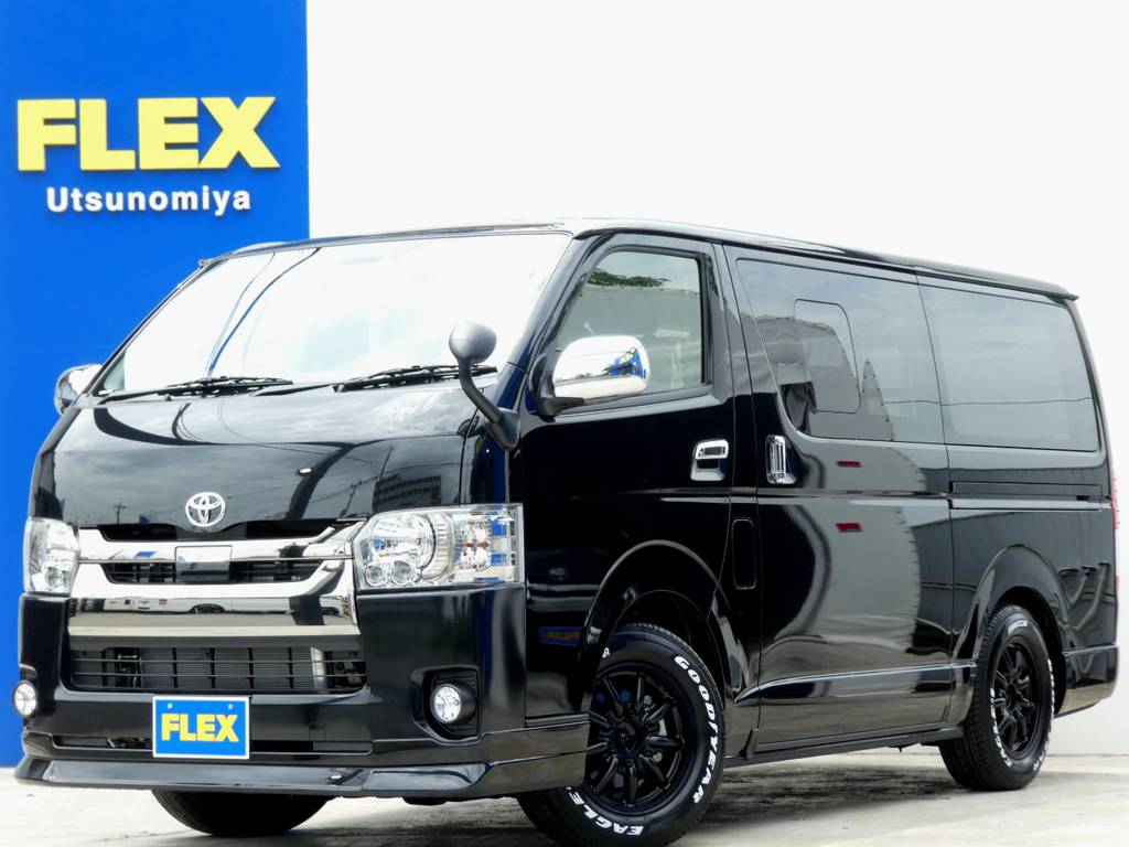 新車　ハイエースバン　ダークプライム　４ＷＤディーゼルターボが入庫しましたよ！！
