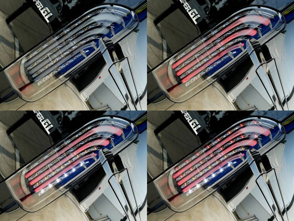 ＦＬＥＸオリジナル　煌きブラックＬＥＤテールをインストール！！