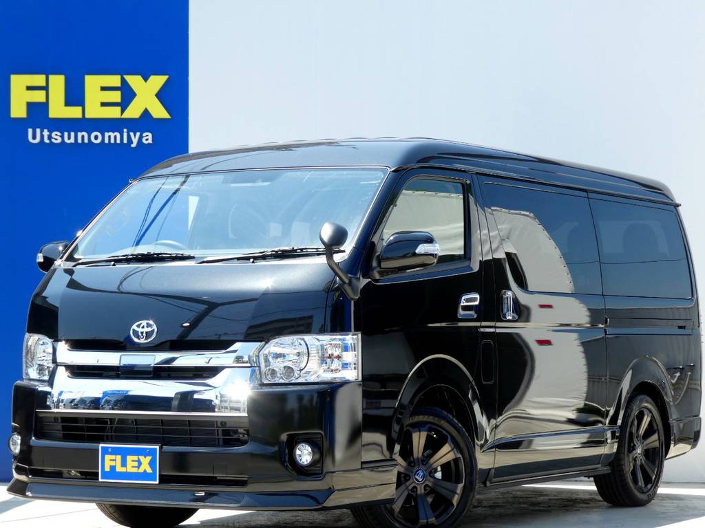 新車　ＴＳＳ付き　ハイエース　ワゴンＧＬ　４ＷＤ　トリプルナビカスタムが完成しましたよ！！