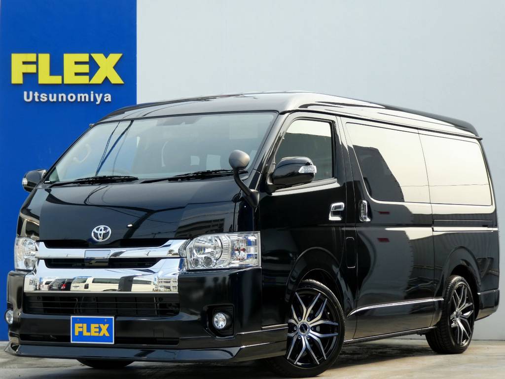 新車　ＴＳＳ付き　ハイエース　ワゴンＧＬ　トリプルナビカスタムが完成しましたよ！！