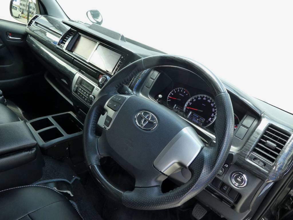 ガングリップコンビステアリングは操作するのが楽しくなりますよ！！