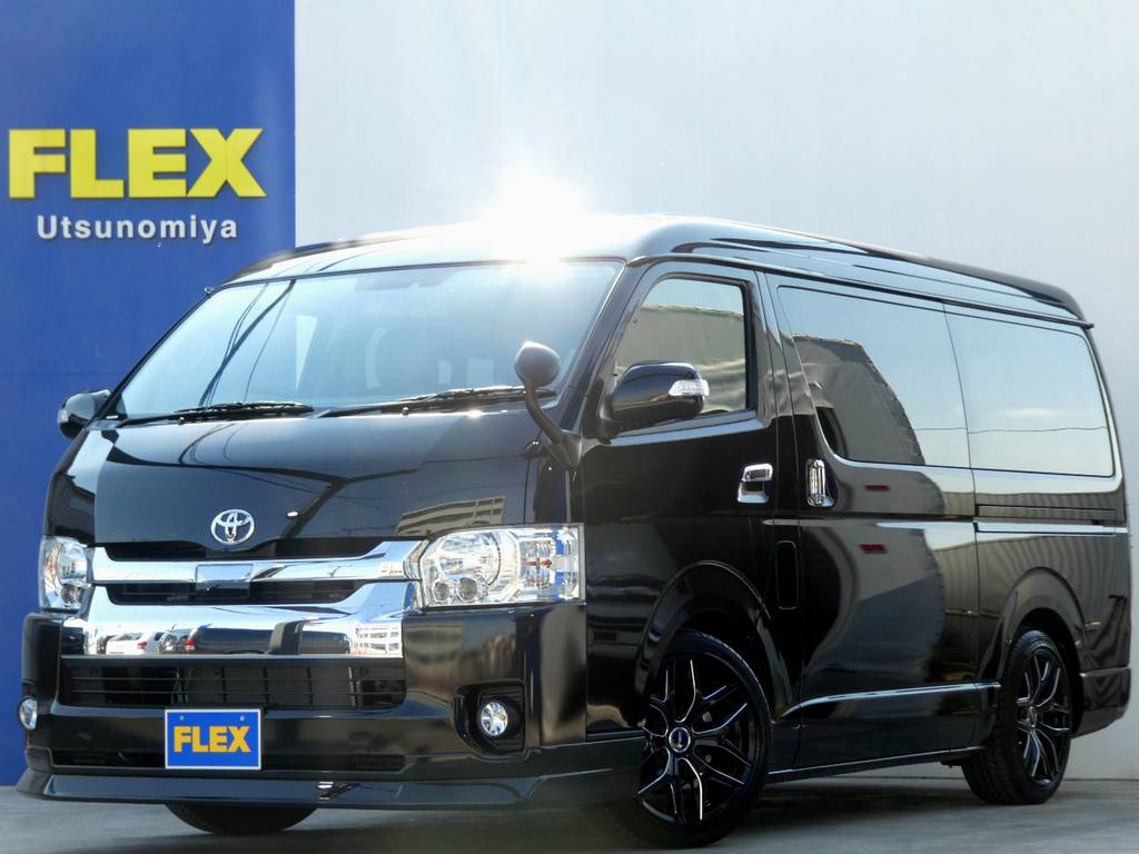 新車　ＴＳＳ付き　ハイエース　ワゴンＧＬ　トリプルナビカスタムが完成しましたよ！！