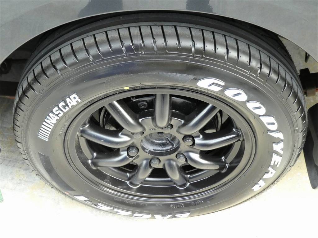 ＭＣ－９　１６インチアルミ×ナスカーセットをインストール！！