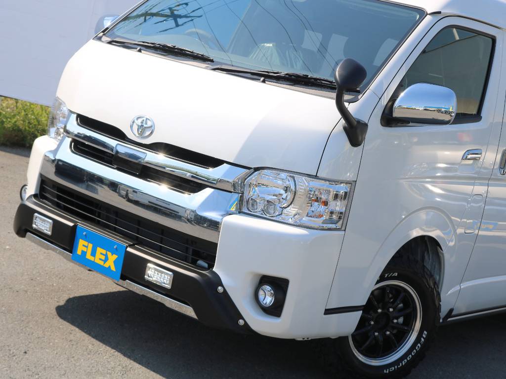 流行りのTRD風フロントバンパー♪