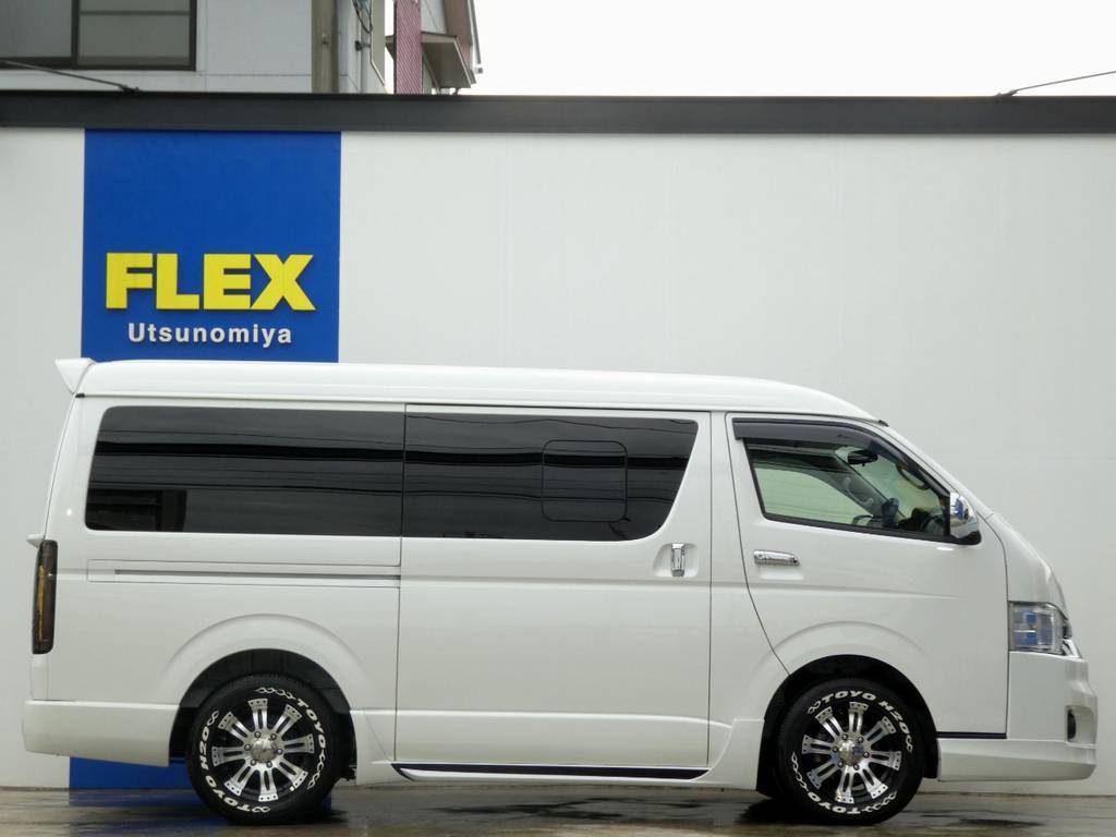 フルエアロで統一されたサイドライン！！