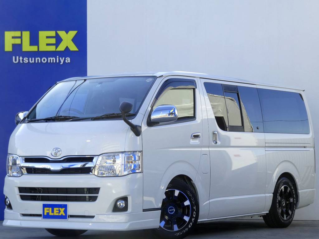 Ｈ２４年　ハイエース　スーパーＧＬ　ツインナビベットカスタムが入庫しましたよ！！
