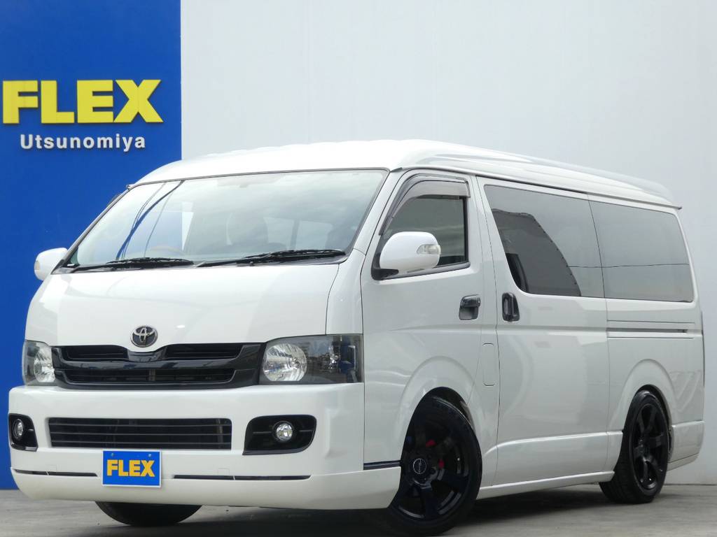 Ｈ２２年　ハイエース　ワゴンＧＬ　ツインナビ　ベットカスタムが入庫しましたよ！！