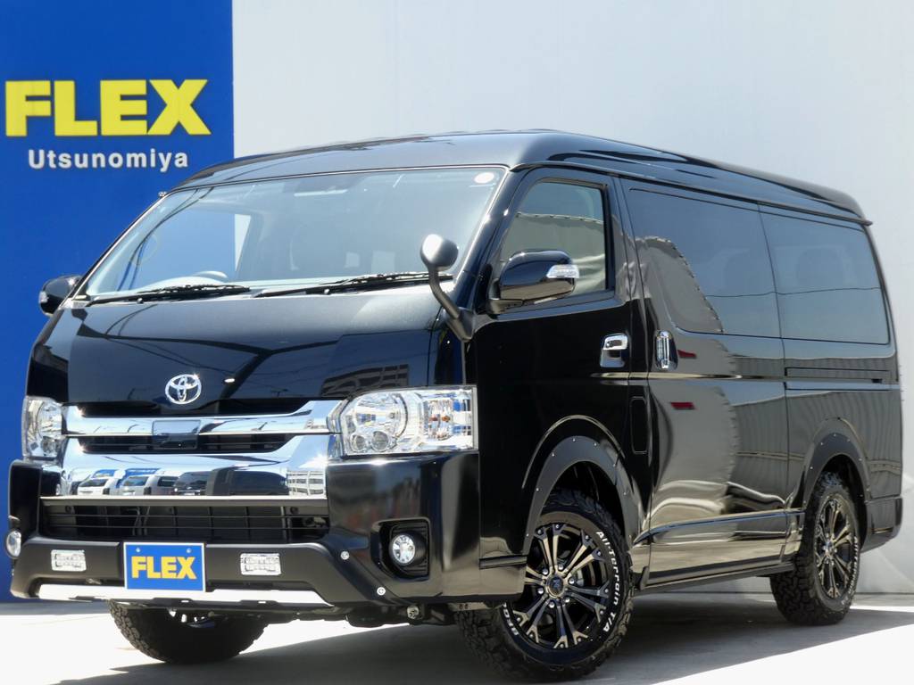 新車　ハイエース　ワゴンＧＬ　４ＷＤ　アクティブギアが完成しましたよ！！