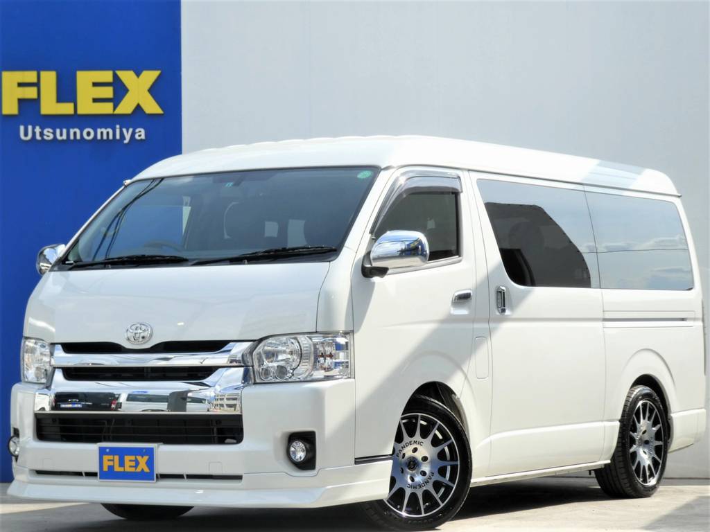 Ｈ２８年　ハイエースワゴンＧＬ　内外装フルカスタムの車両が入庫いたしました！！