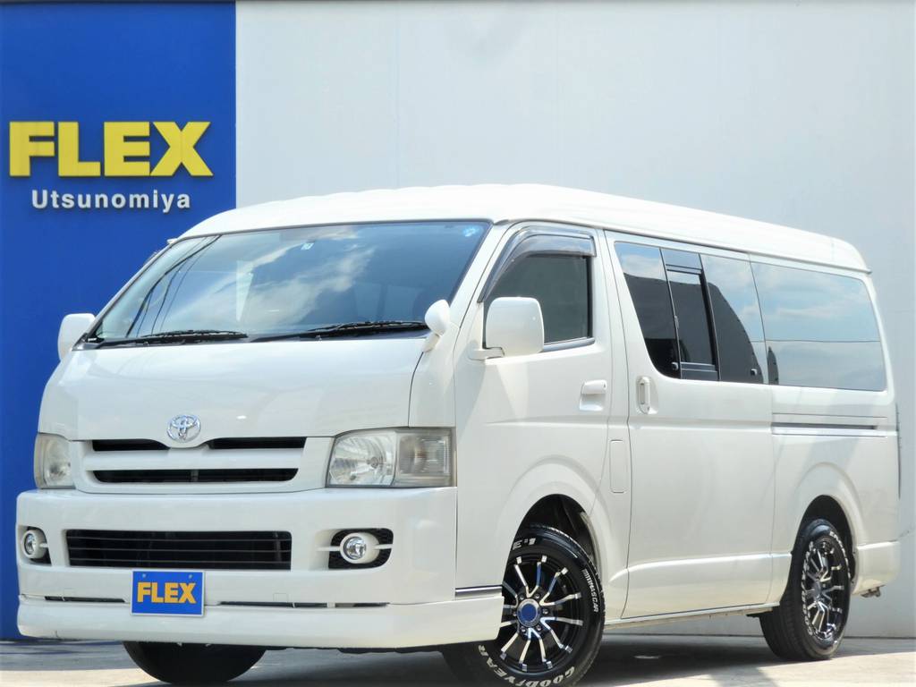 Ｈ１９年ハイエースワゴン　ＤＸ　ライトキャンパーベッドキットカスタムの車両が入庫致しました！！