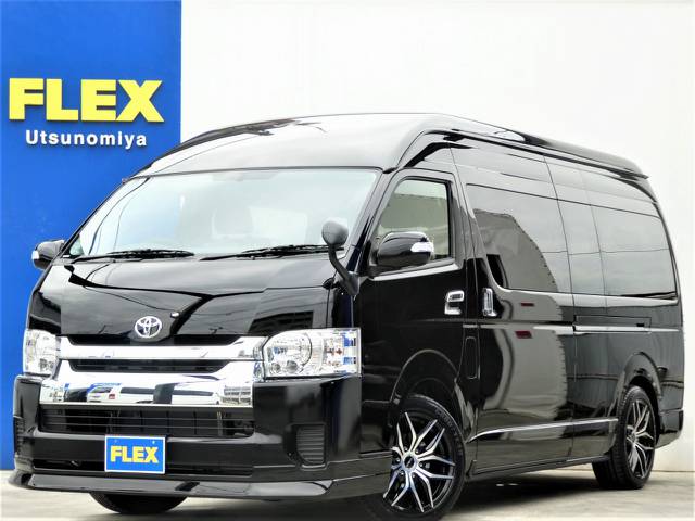 新車　ハイエース　グランドキャビン　ファインテックツアラー４ＷＤフルカスタム車両が完成いたしました！！