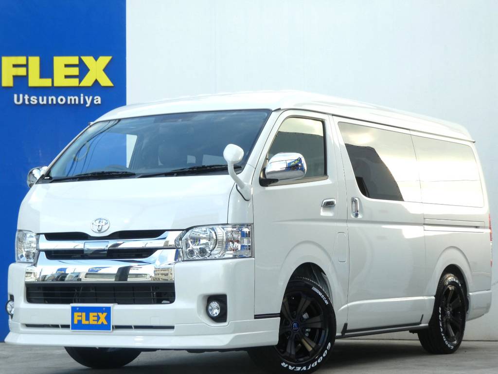新車　ＴＳＳ付き　ハイエース　４ＷＤ　ワゴンＧＬ　内装架装Ver２が完成しましたよ！！