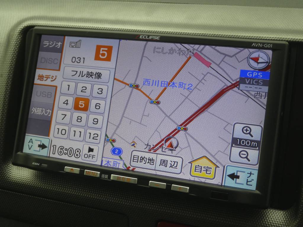 イクリプス製ＳＤナビ　フルセグＴＶ