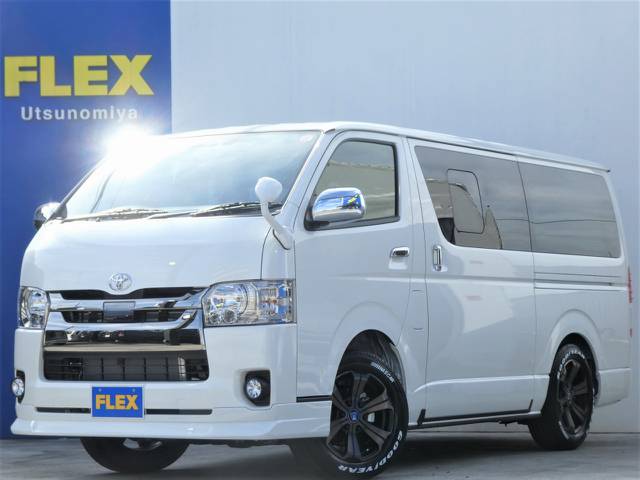 新車ハイエースバン　スーパーＧＬ　2.8Ｌディーゼル４ＷＤフルカスタム車両が完成いたしました！！