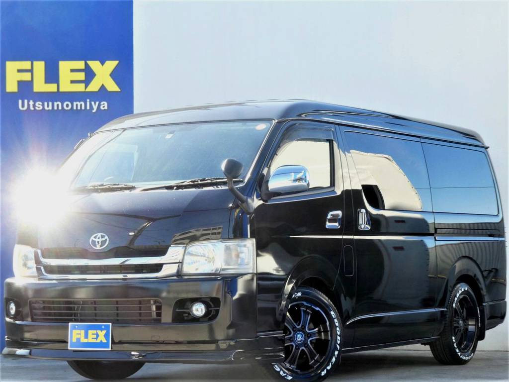 Ｈ２２年　ハイエース　ワゴンＧＬ　内装架装ＶＥＲ１が完成しましたよ！！