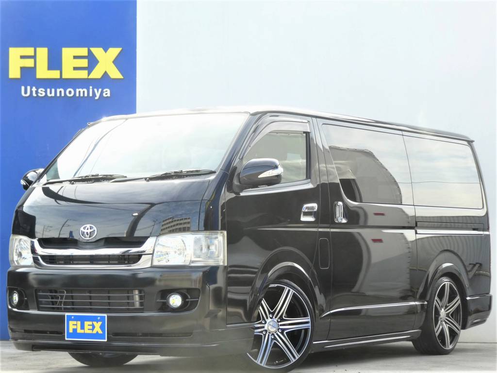 Ｈ２０年式ハイエースバン　スーパーＧＬ　ディーゼルのフルカスタム車両が入庫いたしました！！