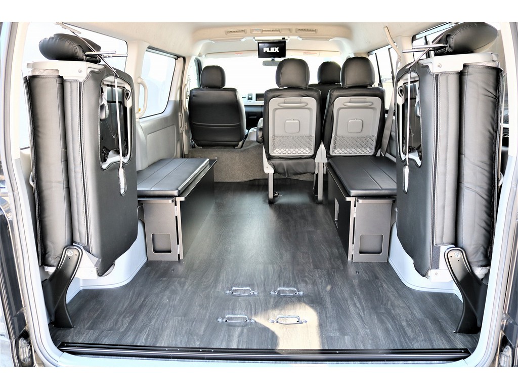 荷物スペースも確保！