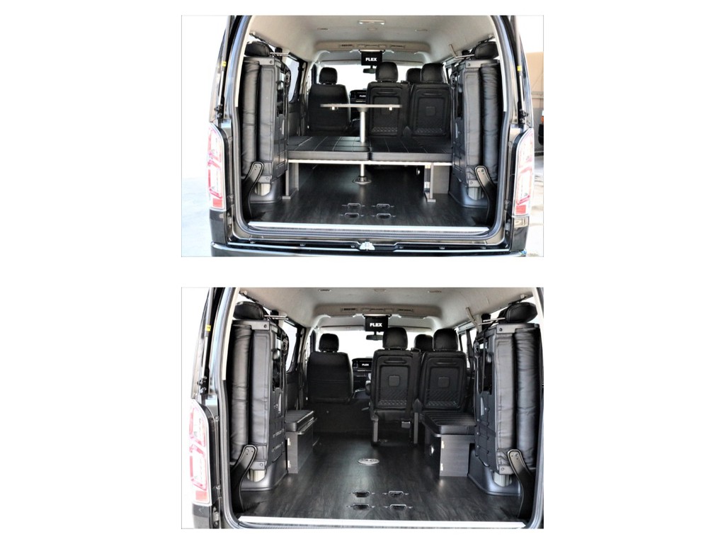 荷物スペースも確保できます！！