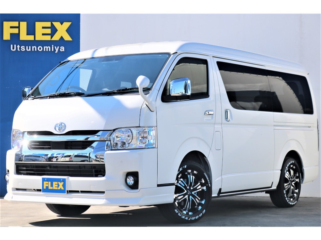 【新車】ハイエースワゴン2.7GLロング　ワイドミドルルーフ内装架装Ver2★4WD