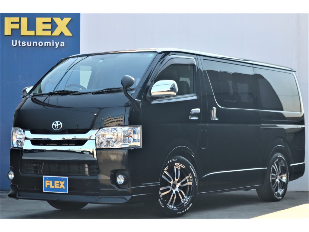 【H27年式】ハイエースバン3.0スーパーGLロング！！お買い得カスタム車両！！