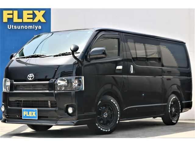 買取直販【Ｈ２７年式】ハイエースバン2.0スーパーＧＬロング　新品フローリング施工車！