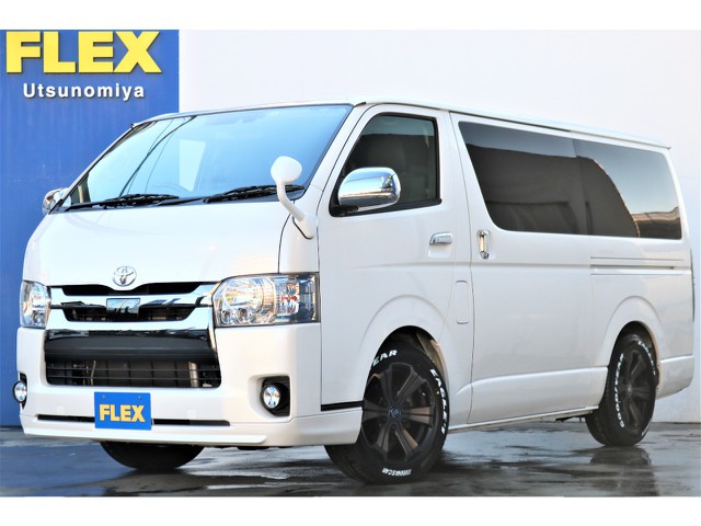 H30年式ハイエースバン2.0ロングボディー　新品オリジナルカスタム満載お買い得車両！！