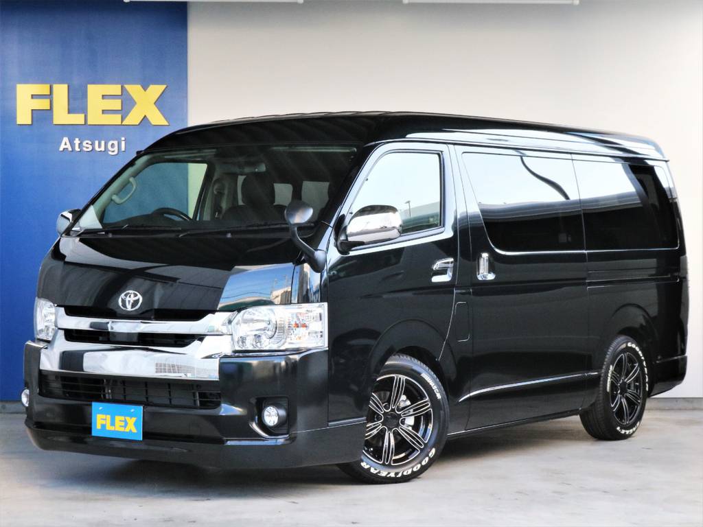 新型TSS付新車ハイエースワゴンGL大好評のナビパッケージ完成致しました！