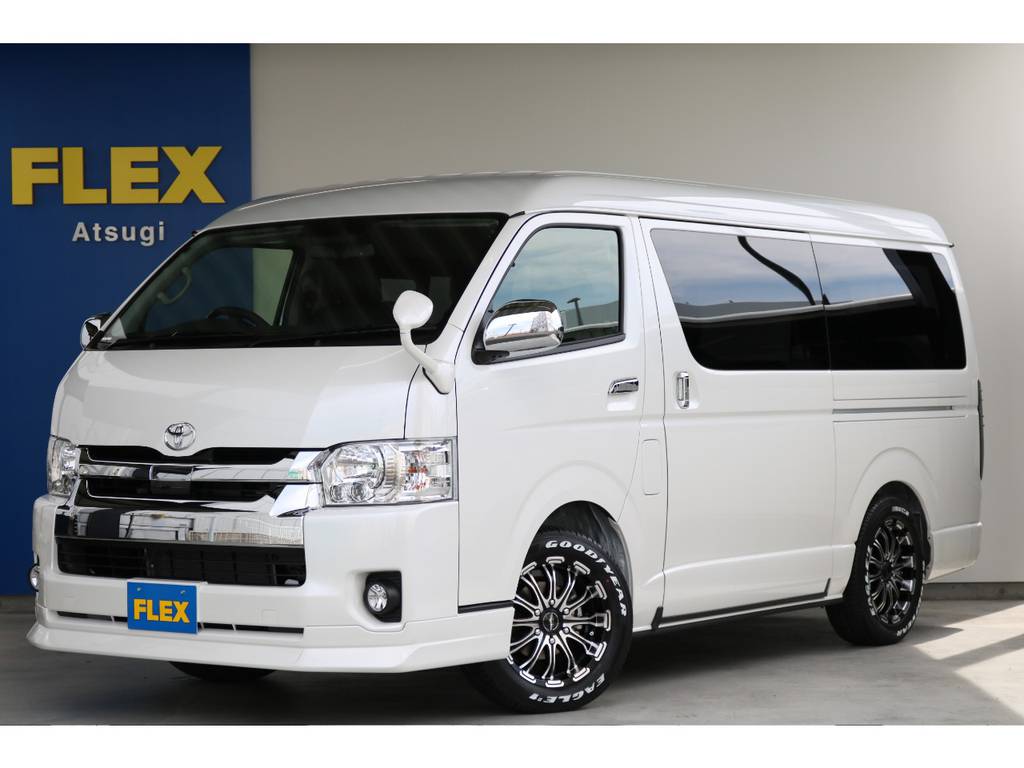 トヨタ ハイエース 2.7 GL ロング ミドルルーフ 4WD TSS付　即納車可能　人気のナビPKG