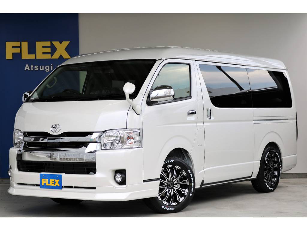 新車未登録 トヨタ ハイエース ワゴンGL 2.7ガソリン 4WDロング ミドルルーフ TSS付　トリプルナビパッケージ