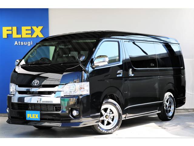 新車未登録!!トヨタ ハイエース 2.7GLロングミドルルー 4WD TSS付 内装施工 ARRANGE R1