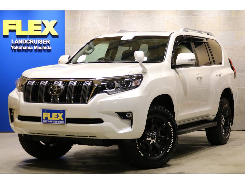 新車未登録150プラド TX 5人乗り2.7Lガソリン入りました♪サンルーフ、ルーフレール付きです♪